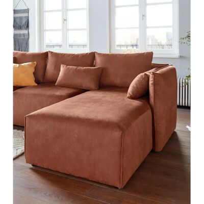 Anda Nøre Sofa - Modulares Lederoptik-Couch - Skandinavischer Stil Anda Nøre Sofa - Modulares Lederoptik-Couch - Skandinavischer Stil