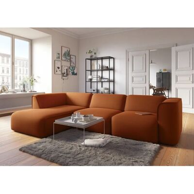 Raum.ID Merid Ecksofa - Orange - 295x162x70 cm Raum.ID Merid Ecksofa - Orange - 295x162x70 cm