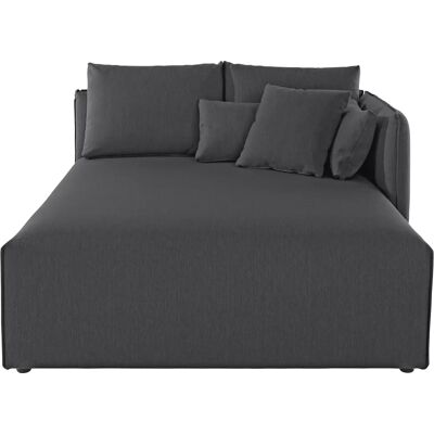Andas Nöre Modulares Sofa - Dunkelgraues Lounge-Modul Andas Nöre Modulares Sofa - Dunkelgraues Lounge-Modul