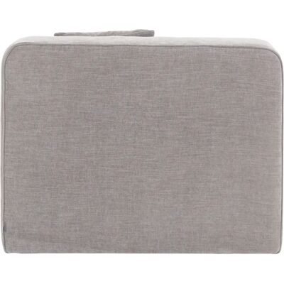 Andas Sundstrup Sofa - Grau Velours-Optik Modulserie Andas Sundstrup Sofa - Grau Velours-Optik Modulserie