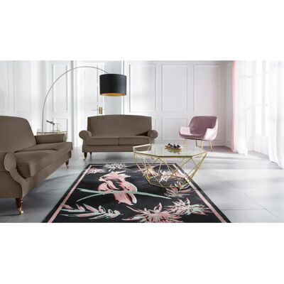 Guido Maria Kretschmer Rennes Sofa - Samtoptik Taupe 2-Sitzer Guido Maria Kretschmer Rennes Sofa - Samtoptik Taupe 2-Sitzer