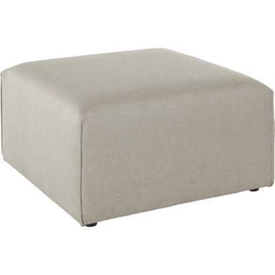 ANDAS beiger Hocker - Ottomane ANDAS beiger Hocker - Ottomane