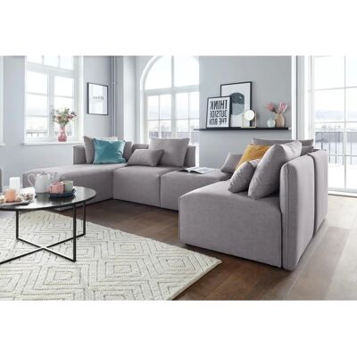 Andas Nöre Ottomane - Modulares Sofa mit linker Ottomanen - Skandinavisches Design Andas Nöre Ottomane - Modulares Sofa mit linker Ottomanen - Skandinavisches Design