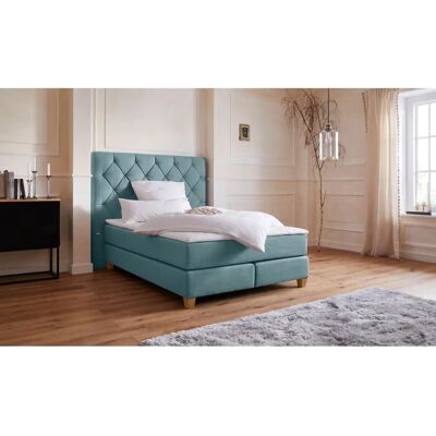 GUIDO MARIA KRETSCHMER Harmones hoch - Boxspringbett, mint, 140x200cm GUIDO MARIA KRETSCHMER Harmones hoch - Boxspringbett, mint, 140x200cm