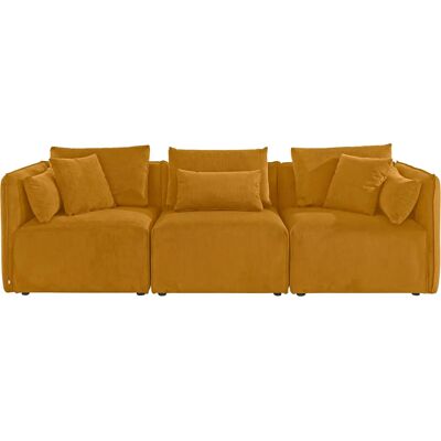 Andas Nöre Gelb 3-Sitzer Sofa - Sofa Andas Nöre Gelb 3-Sitzer Sofa - Sofa