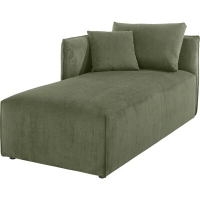 Andas Nöre Modulares Grünes Samt Ecksofa - Sofa Andas Nöre Modulares Grünes Samt Ecksofa - Sofa