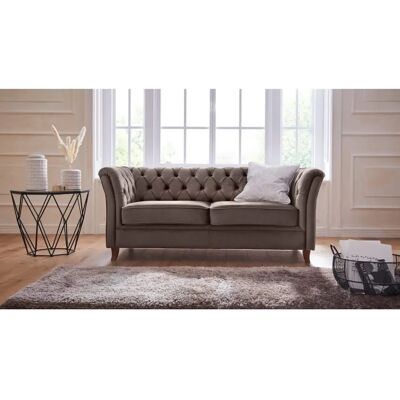 HOME AFFAIRE Reims Samtsofa 3-Sitzer - Sofa HOME AFFAIRE Reims Samtsofa 3-Sitzer - Sofa