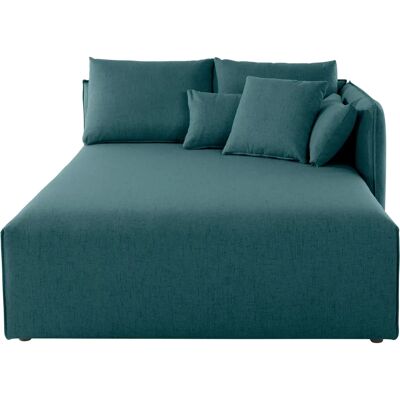 ANDAS Nöre - Modulares Sofa, Petrol, Rechte Ottomane - Sofa ANDAS Nöre - Modulares Sofa, Petrol, Rechte Ottomane - Sofa