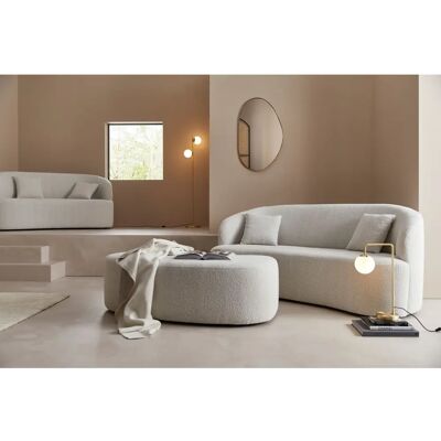 LENA GERCKE Dilara Beiges Zweisitzer-Sofa - Sofa LENA GERCKE Dilara Beiges Zweisitzer-Sofa - Sofa