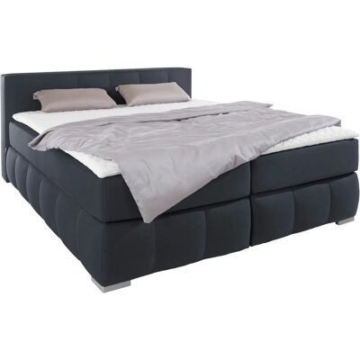 Guido Maria Kretschmer Chelles Boxspringbett - Grau, 180x200cm Guido Maria Kretschmer Chelles Boxspringbett - Grau, 180x200cm