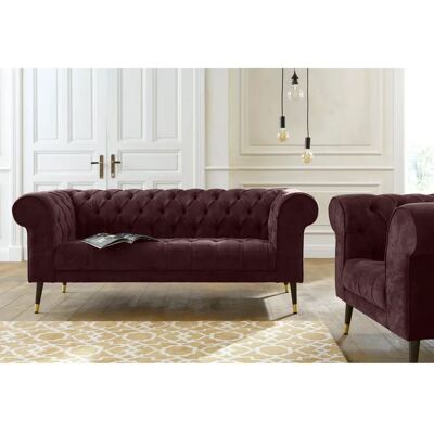 Guido Maria Kretschmer Tinnum Sofa - Microfaser Vintageoptik - 3-Sitzer Guido Maria Kretschmer Tinnum Sofa - Microfaser Vintageoptik - 3-Sitzer