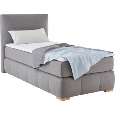 Guido Maria Kretschmer Wehma Boxspringbett - 100x200cm - Grau Guido Maria Kretschmer Wehma Boxspringbett - 100x200cm - Grau