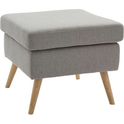 Guido Maria Kretschmer Home & Living Salla Grau Polsterhocker - Hocker Guido Maria Kretschmer Home & Living Salla Grau Polsterhocker - Hocker