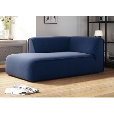 Raum.ID Merid Ottomane - Blau, Samtcord, Modular Raum.ID Merid Ottomane - Blau, Samtcord, Modular