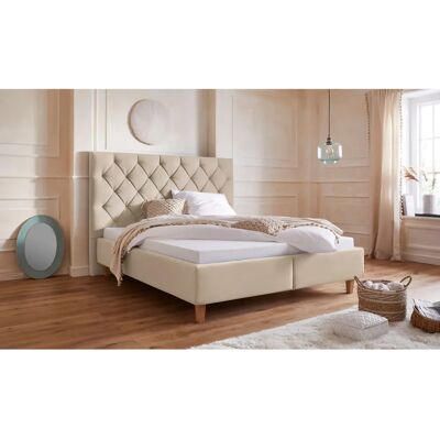 Guido Maria Kretschmer Sunley 140 Beige Bett - Bett Guido Maria Kretschmer Sunley 140 Beige Bett - Bett