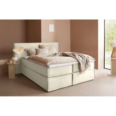 LEGER HOME BY LENA GERCKE Yuma Boxspringbett - Komplett, Beige, 160x200cm LEGER HOME BY LENA GERCKE Yuma Boxspringbett - Komplett, Beige, 160x200cm