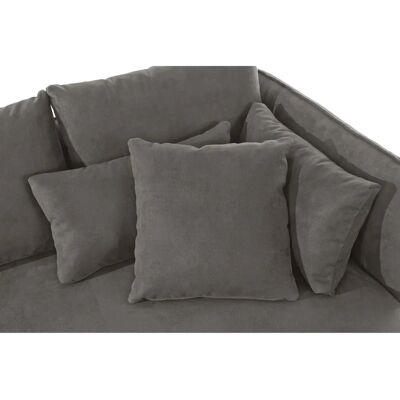 Andas Nöre Sofa - Microfaser Lederoptik Ottoman, Grau Andas Nöre Sofa - Microfaser Lederoptik Ottoman, Grau