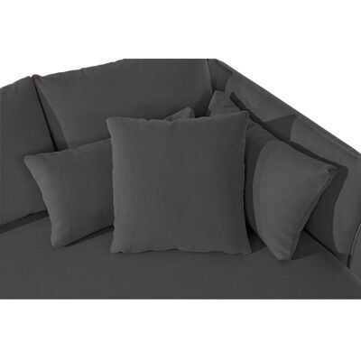Andas 'Nöre' Grau Ottomane Lounge-Modul - Sofa-Zubehör Andas 'Nöre' Grau Ottomane Lounge-Modul - Sofa-Zubehör