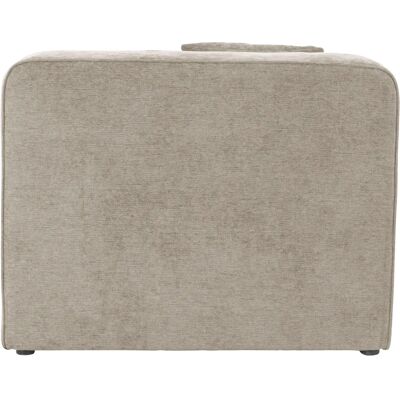 Nordic Interior Sundstrup Taupe Ottomane - Ottomane Sofa Nordic Interior Sundstrup Taupe Ottomane - Ottomane Sofa