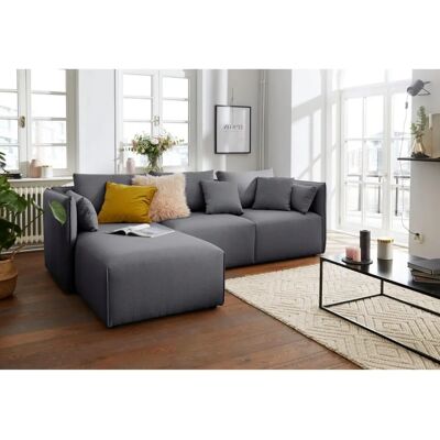 Nordic Interior Nöre L-Form Sofa - Ecksofa mit Ottomane Nordic Interior Nöre L-Form Sofa - Ecksofa mit Ottomane