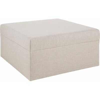HOME AFFAIRE »Pur« Beig Microfaser Hocker HOME AFFAIRE »Pur« Beig Microfaser Hocker