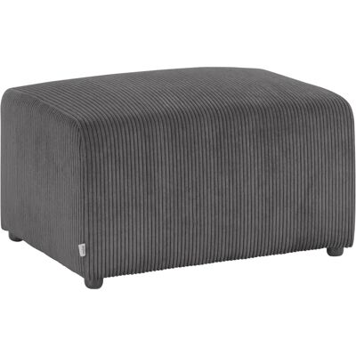 Andas Alesund Grauer Stoff Rundfußhocker - Hocker Andas Alesund Grauer Stoff Rundfußhocker - Hocker