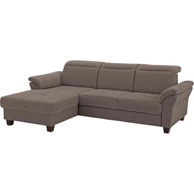 Home affaire Solvei L-Form Sofa - Recamiere links, Mikrofaserschicht, Leicht aufzubauen Home affaire Solvei L-Form Sofa - Recamiere links, Mikrofaserschicht, Leicht aufzubauen