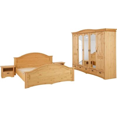 Home affaire Konrad Schlafzimmer-Set - Großes Schrank, Bett & Nachttische Home affaire Konrad Schlafzimmer-Set - Großes Schrank, Bett & Nachttische