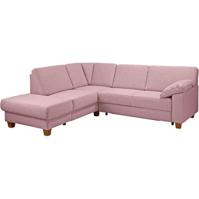 Home Affaire Belfort Ecksofa - Rosa, Mikrofaser, 243cm Home Affaire Belfort Ecksofa - Rosa, Mikrofaser, 243cm