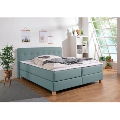 Home Affaire Fargo Petrol Boxspringbett - Boxspringbett Home Affaire Fargo Petrol Boxspringbett - Boxspringbett