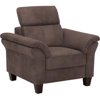 HOME AFFAIRE Arngast Sessel - Microfaser, Braun HOME AFFAIRE Arngast Sessel - Microfaser, Braun