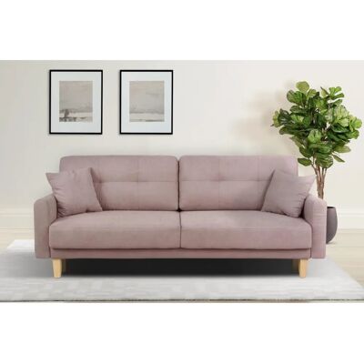 HOME AFFAIRE Triplo - 3-Sitzer, Mikrofaser, Rosa - Sofa HOME AFFAIRE Triplo - 3-Sitzer, Mikrofaser, Rosa - Sofa