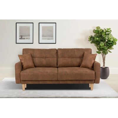 Home Affaire Triplo Zweisitzer Sofa Microfaser Vintage - Sofa Home Affaire Triplo Zweisitzer Sofa Microfaser Vintage - Sofa