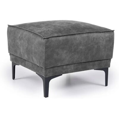 Places of Style Oland Hocker - Microfaser, Anthrazit - Hocker Places of Style Oland Hocker - Microfaser, Anthrazit - Hocker