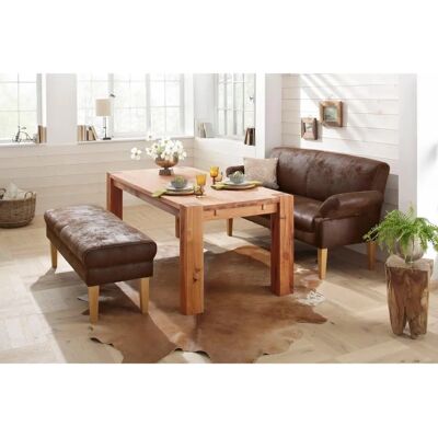 HOME AFFAIRE Malmö 3-Sitzer Microfaser Braun - Sitzbank HOME AFFAIRE Malmö 3-Sitzer Microfaser Braun - Sitzbank