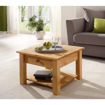 HOME AFFAIRE Chicago Beigefarbener Landhausstil Couchtisch - Couchtisch HOME AFFAIRE Chicago Beigefarbener Landhausstil Couchtisch - Couchtisch
