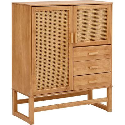 HOME AFFAIRE Linz Beiger Rattansideboard - Sideboard HOME AFFAIRE Linz Beiger Rattansideboard - Sideboard