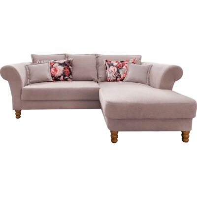 HOME AFFAIRE Tassilo L-Form Ecksofa - rosa - L-Form HOME AFFAIRE Tassilo L-Form Ecksofa - rosa - L-Form