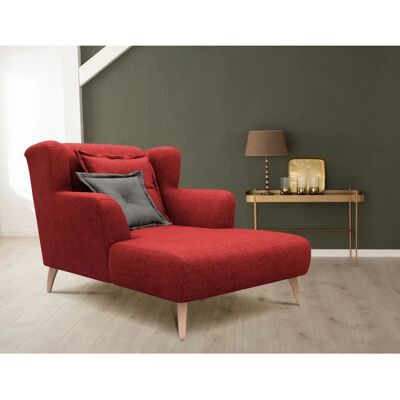 HOME AFFAIRE Baggio - Roter Sessel - Landhausmöbel HOME AFFAIRE Baggio - Roter Sessel - Landhausmöbel