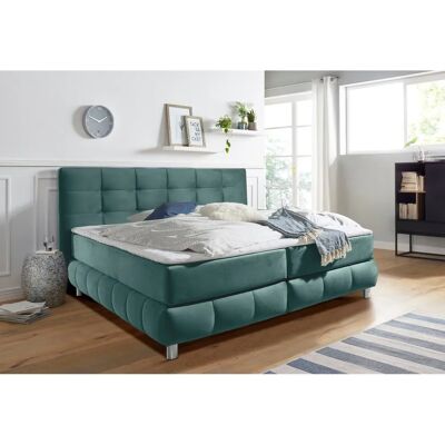 Andas Salo Boxspringbett - Skandinavischer Stil, Polyester, 160x200cm Andas Salo Boxspringbett - Skandinavischer Stil, Polyester, 160x200cm