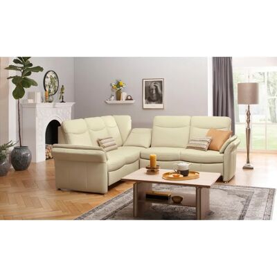 HOME AFFAIRE Tahoma L-Form Sofas - NaturLEDER - Bettfunktion HOME AFFAIRE Tahoma L-Form Sofas - NaturLEDER - Bettfunktion