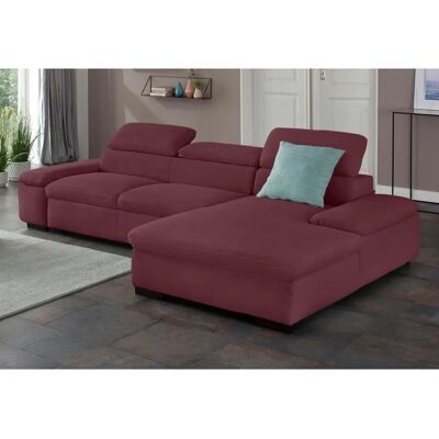 HOME AFFAIRE Alberto L-Form Lila - Sofa HOME AFFAIRE Alberto L-Form Lila - Sofa