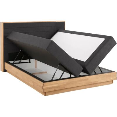 Home Affaire Cavan Microfaser Boxspringbett - 200x200cm Home Affaire Cavan Microfaser Boxspringbett - 200x200cm