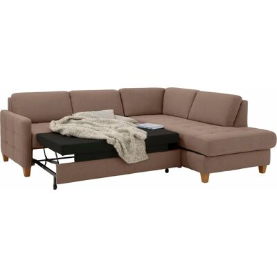 Home Affaire Earl L-Form Sofa - Modern, Rechte Ottomane, Bettfunktion Home Affaire Earl L-Form Sofa - Modern, Rechte Ottomane, Bettfunktion