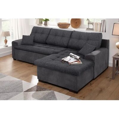 Home Affair Föhr L-Form Sofa - Microfaser Melrose - 247cm Home Affair Föhr L-Form Sofa - Microfaser Melrose - 247cm