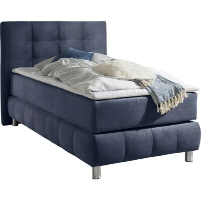Andas Salo Blau Boxspringbett - Bonnell-Federkern Andas Salo Blau Boxspringbett - Bonnell-Federkern