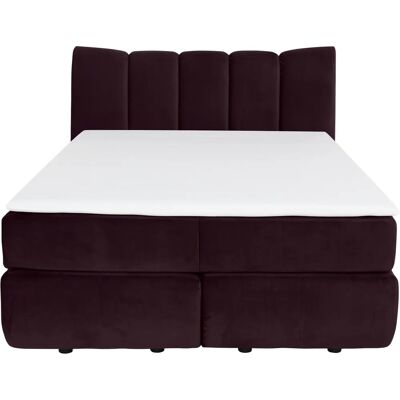 Leonique Océane Lila Boxspringbett - 150x221cm Leonique Océane Lila Boxspringbett - 150x221cm