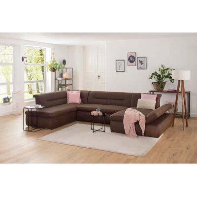 INOSIGN Avesa U-Form Couch - Microfaser Lederoptik - Wendbares Longchair INOSIGN Avesa U-Form Couch - Microfaser Lederoptik - Wendbares Longchair