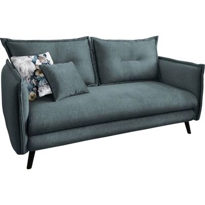 INOSIGN Lazio Samtstoff Blau 3-Sitzer - Sofa INOSIGN Lazio Samtstoff Blau 3-Sitzer - Sofa