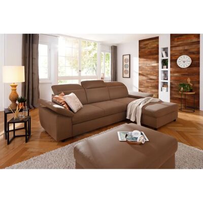 HOME AFFAIRE Mauritius L-Form Sofa - Microfaser-Lederoptik HOME AFFAIRE Mauritius L-Form Sofa - Microfaser-Lederoptik